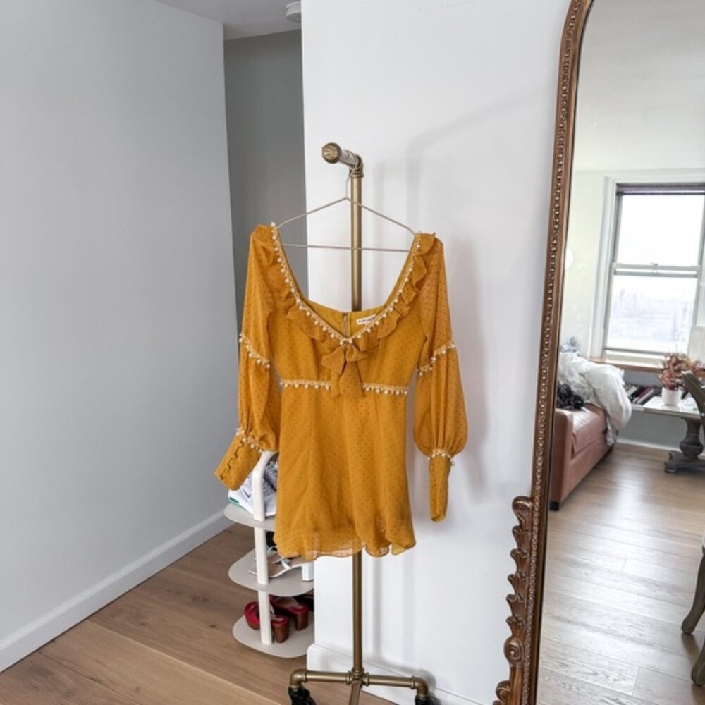 For Love and Lemons Marquee Mini Dress